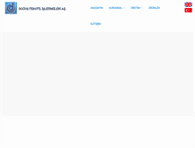 Tablet Screenshot of dogustekstil.com